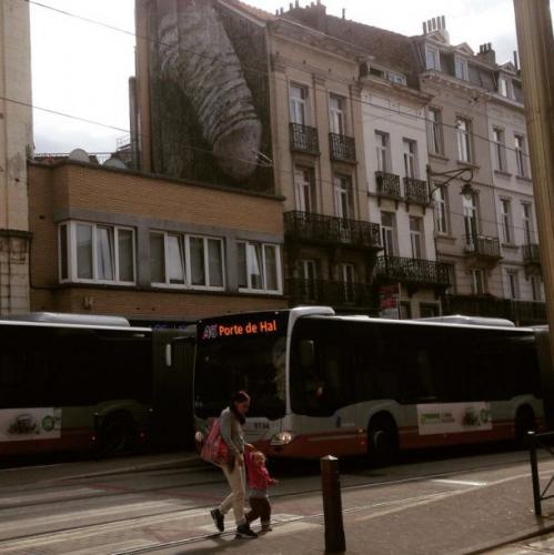 Un PÉNIS GÉANT en PLEINE RUE en BELGIQUE !