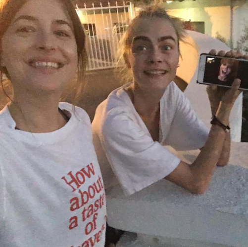 CARA DELEVINGNE serait en COUPLE avec la STAR de FIFTY SHADES !