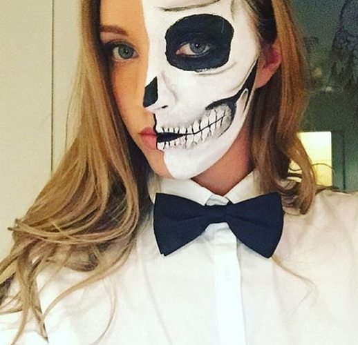 TENDANCE : le SKELETON MAKE-UP