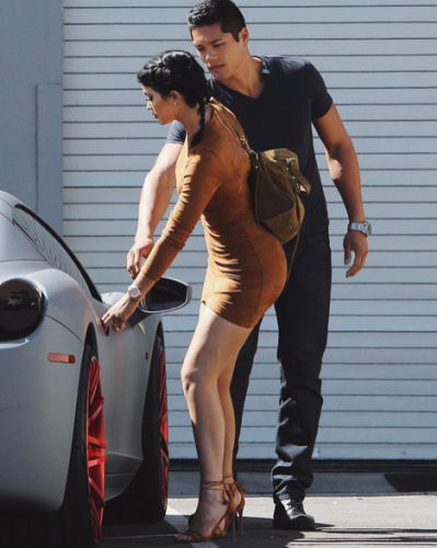 KYLIE JENNER et son BODYGUARD ultra sexy