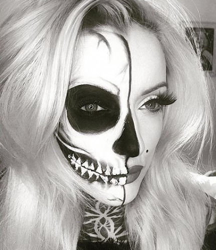 TENDANCE : le SKELETON MAKE-UP