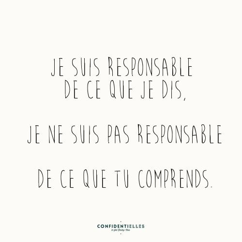 Mot responsable