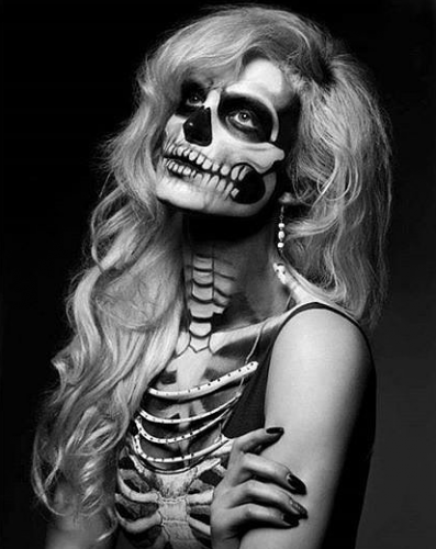 TENDANCE : le SKELETON MAKE-UP