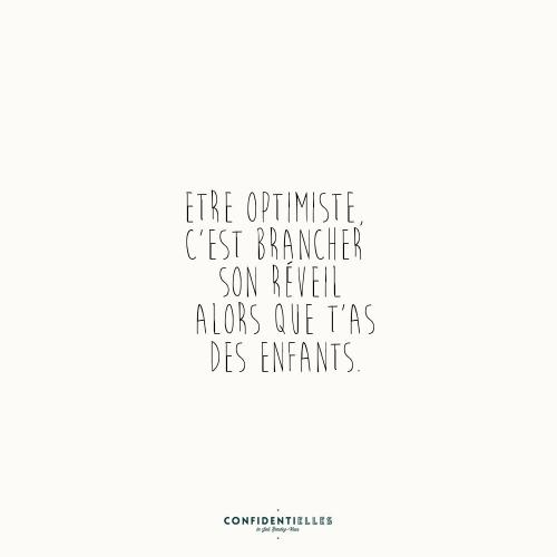 Etre optimiste