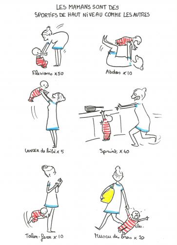 Le sport des mamans