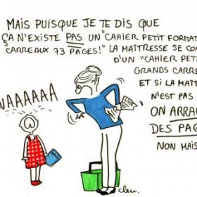 Les joies des fournitures scolaires