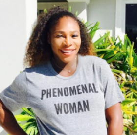  SERENA WILLIAMS : selfie avec son (mini) BEBE 