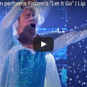 Quand CHANNING TATUM reprend la chanson de la REINE DES NEIGES déguisé en ELSA