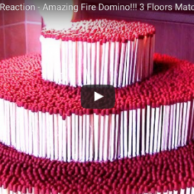 Le GÂTEAU aux 7000 ALLUMETTES !