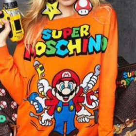 La collection MOSCHINO inspirée par NINTENDO