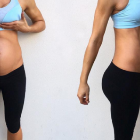 Oui, cette femme est ENCEINTE de 8 MOIS