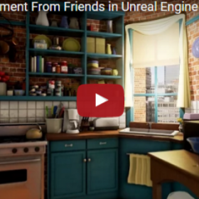 FRIENDS : visitez l'appartement de MONICA en 3D !