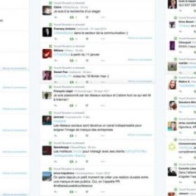 Il a compilé des TWEETS pour écrire sa LETTRE DE MOTIVATION