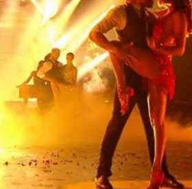 DALS : le BAISER fougueux et complètement INATTENDU !