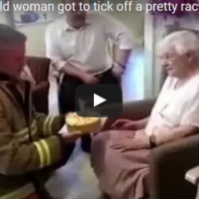 VIDÉO : elle FÊTE ses 105 ANS avec des POMPIERS SEXY !