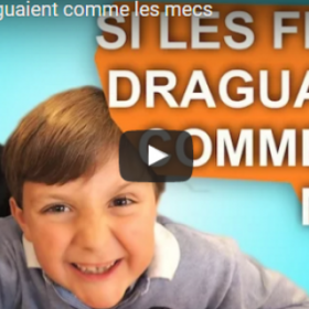 Quand le PETIT MARIUS réagit face aux phrases de DRAGUE des FILLES