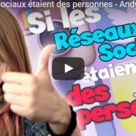 VIDÉO DÉLIRANTE : et si les RÉSEAUX SOCIAUX étaient HUMAINS ?