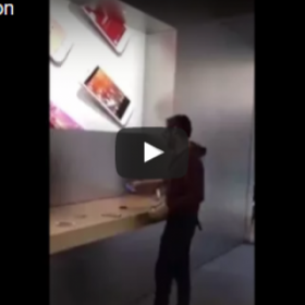 Il ÉCLATE un APPLE STORE avec une BOULE de PÉTANQUE #SuperKiff