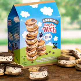 Les SANDWICHS GLACÉS de BEN & JERRY’S débarquent en FRANCE !