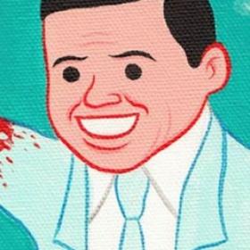 JOAN CORNELLA, L'humour noir EN BANDE DESSINEE