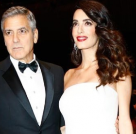 PREMIÈRE PHOTO de GEORGE CLOONEY avec ses JUMEAUX