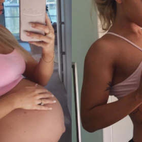 2 MOIS après son ACCOUCHEMENT, la PHOTO CHOC de cette MAMAN
