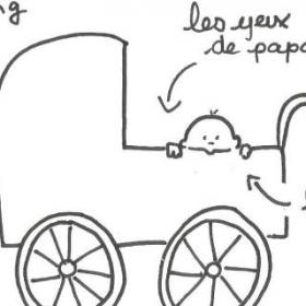 Clémentine dessine votre faire-part de naissance