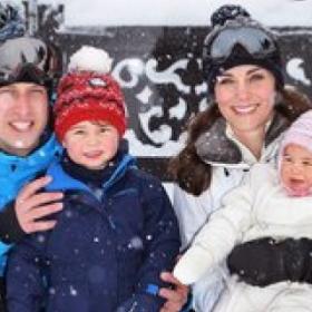 PHOTOS : le Prince GEORGE et la Princesse CHARLOTTE à la montagne