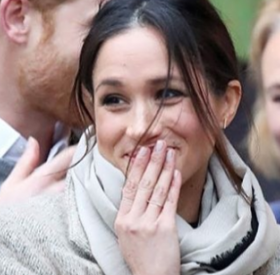 HARRY et MEGHIE tout en LOOOOVE pour leur première sortie de 2018