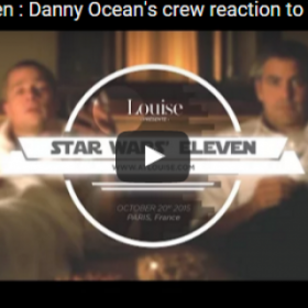 JULIA ROBERTS et l'équipe de THE OCEAN découvrent STAR WARS !