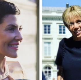 BRIGITTE MACRON relookée par CRISTINA CORDULA