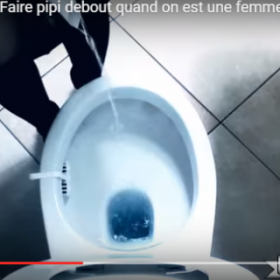 VIDÉO : la MODE du PISSE-DEBOUT ou comment faire PIPI DEBOUT pour les FEMMES ?