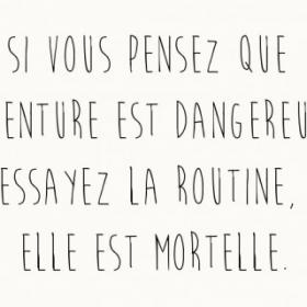 Mot qui prend des risques