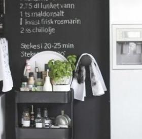 CUISINE : 7 FACONS géniales d'utiliser la PEINTURE ARDOISE !