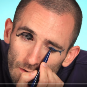 GÉNIAL ! Quand les HOMMES tentent de se mettre de l'EYE-LINER
