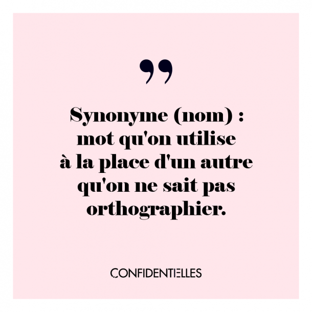 C'est fou comme on en connaît, des mots !