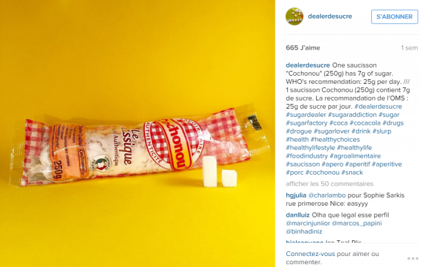 DEALER DE SUCRE, cet incroyable compte Instagram qui déniche le sucre caché dans nos aliments