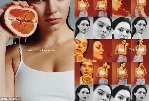 KENDALL JENNER très HOT pour CALVIN KLEIN