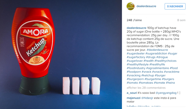 DEALER DE SUCRE, cet incroyable compte Instagram qui déniche le sucre caché dans nos aliments