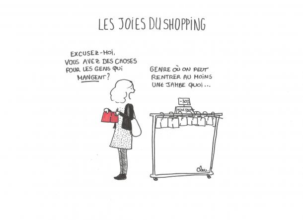 Les joies du shopping