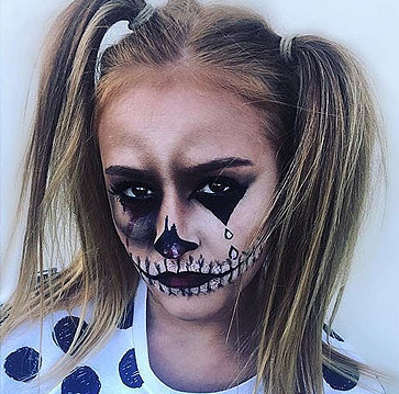 TENDANCE : le SKELETON MAKE-UP