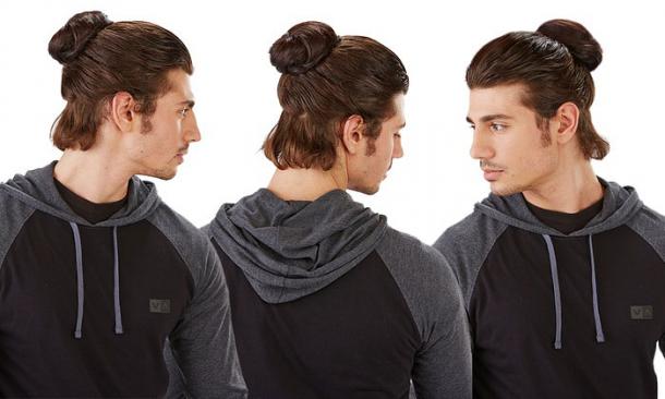 HORREUR : les FAUX BUNS pour HOMME