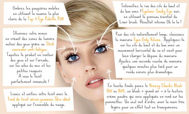 Beauty look : comment créer un teint de porcelaine et un regard à la twiggy ?