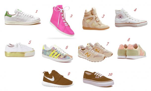 Spotted ! Les 10 baskets  du printemps