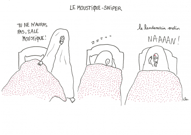 Le moustique-sniper