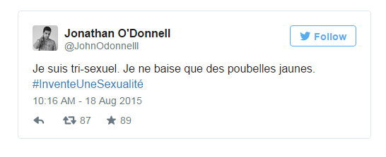 Le HASHTAG du jour ou comment les twittos revisitent les codes de la SEXUALITE