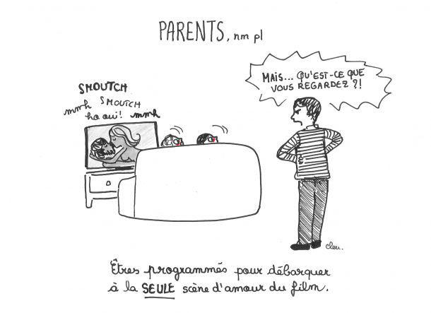 Les parents ont des antennes 