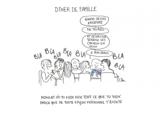 Les dîners de famille