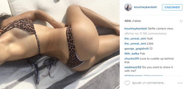 STRING LÉOPARD et ÉLÉGANCE pour la famille Kardashian