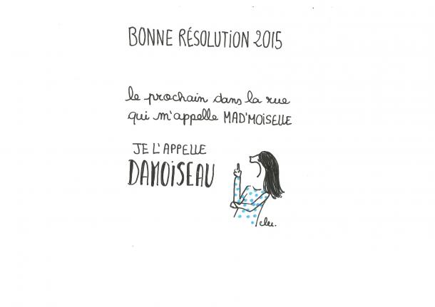 Bonne résolution pour 2015